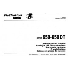 Fiat 650 - 650DT Parts Manual